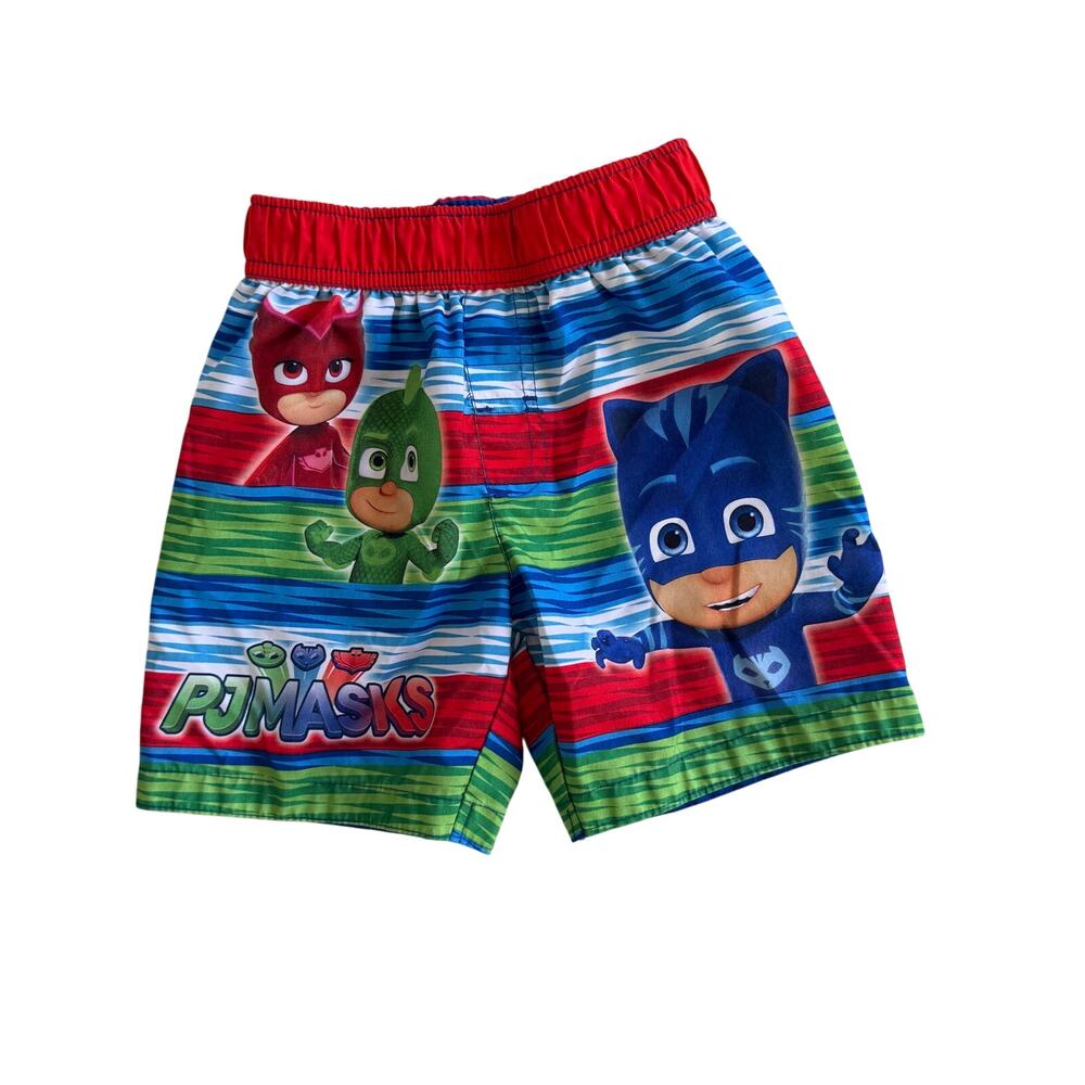 PJ Masks Toddler Boy’s Swim Trunks Owlette Gekko Catboy – Size 3T